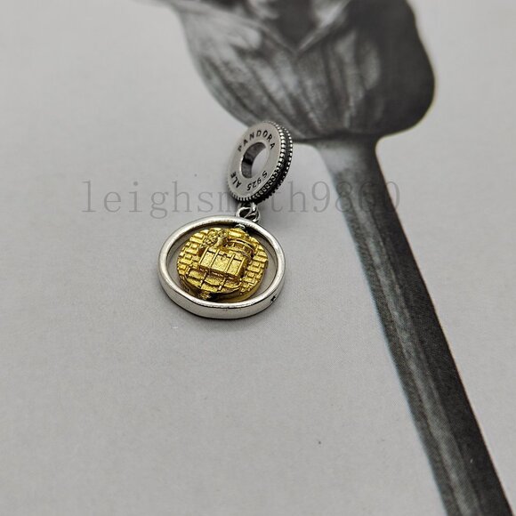 Pandora Harry Potter, Hedwig Spinning Dangle Charm - Picture 4 of 8